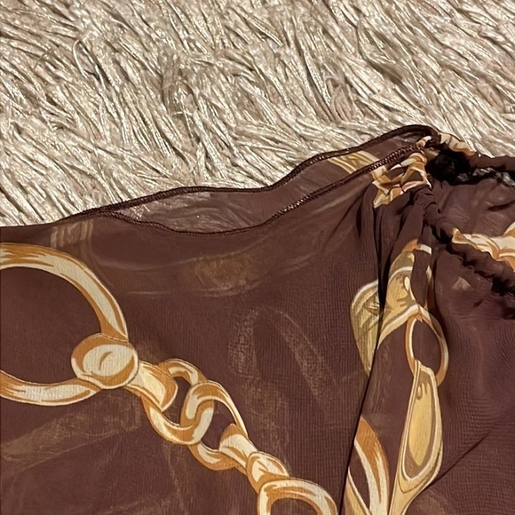 BABY Phat Cold Shoulder Mesh Top sz 3X - Picture 9 of 11